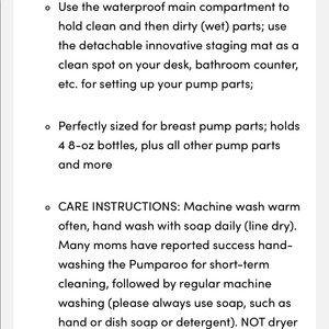 Sarah wells “Abby” breast bump bag